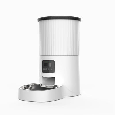 Wholesale 4L Automatic Cat Self Diet Feeder Dog Feeder Smart Stainless Steel Double Bowl Cat Feeder