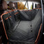 Dog Car Seat Cover for Back Seat Waterproof Pet Travel Dog Carrier Hammock Car Rear Back Seat Protector Mat Safety Carrier