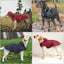 Large Pet Dog Face Raincoat Waterproof Polyester Safety Reflective Stripe Rain Jacket for Golden Retriever Labrador Husky S-6XL