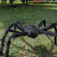 30cm/50cm/75cm/90cm/125cm/150cm/200cm Horror Halloween Giant Black Spider Decoration Haunted House Party Props Halloween Decor