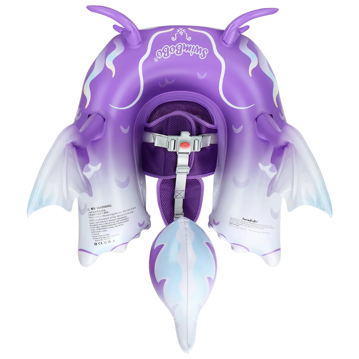 Swimbobo  New Upgrade Cute Cartoon Safety PVC Pool Float Baby Inflatable Swimming Infant Floating Kids Ring Circle Summer Toys