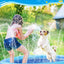 Dog Pool 59” Anti-Slip Dog Pools for Large Dogs 0.58 mm Thick Dog Splash Pool Summer Water Toy