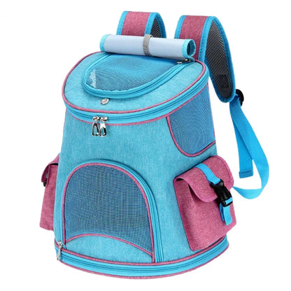 Stylish Pet Carrier Backpack - Anti-Scratch Outdoor Bag