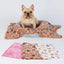 Soft Flannel Fleece Cat Dog Blanket Bed Mats Paw Foot Print Warm Pet Blanket Sleeping Beds Cover Mat For Dogs Cats Pets supplies