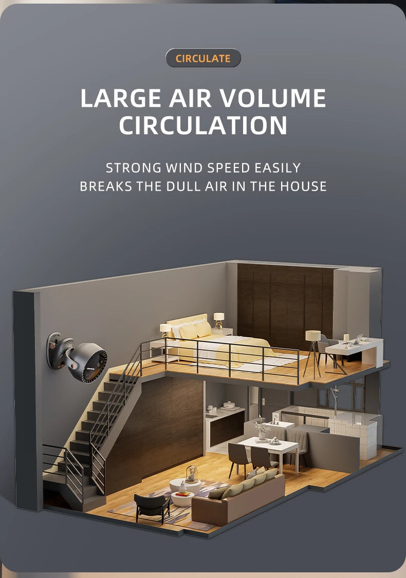 New USB Multi functional Leaveless Clip Fan Outdoor Camping Desktop Charging Wireless Fan