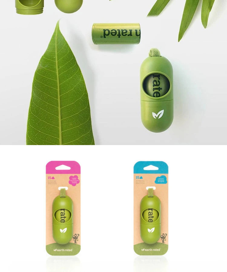 Earth Rated Dog Poop Bag Thickened Pet Cat Poop Bag Garbage