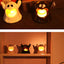 2024 New Halloween Ghost Lamp With LED Flameless Candles Decorative Halloween Party Ghosts Horror Atmosphere Props Decoration