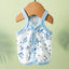 Summer Dog Clothes Breathable Floral Dog Vest Thin Puppy Summer Clothes For Small and Medium Dog Clothes Soft Dog Apparels