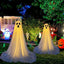 Ghost Spooky Halloween Decor Battery Light Home Ghost Front Porch Yard Courtyard Standing Halloween Horror Decoration